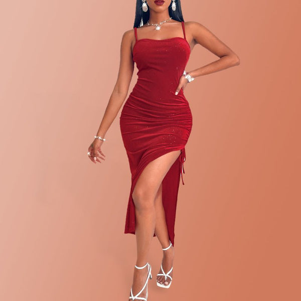 Bodycon Side Slit Evening Dress