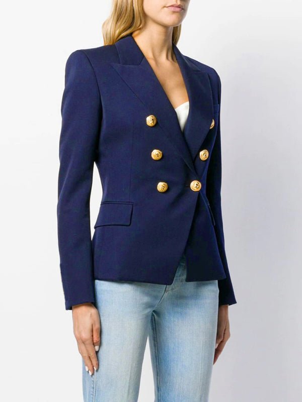Stewardess Double-Breasted Blazer