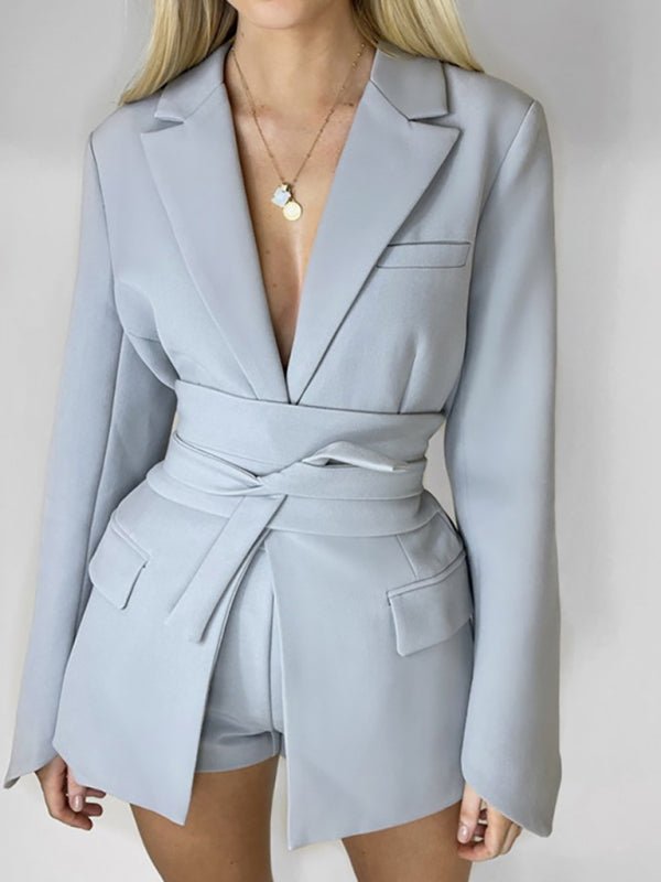 Laced-Up Blazer
