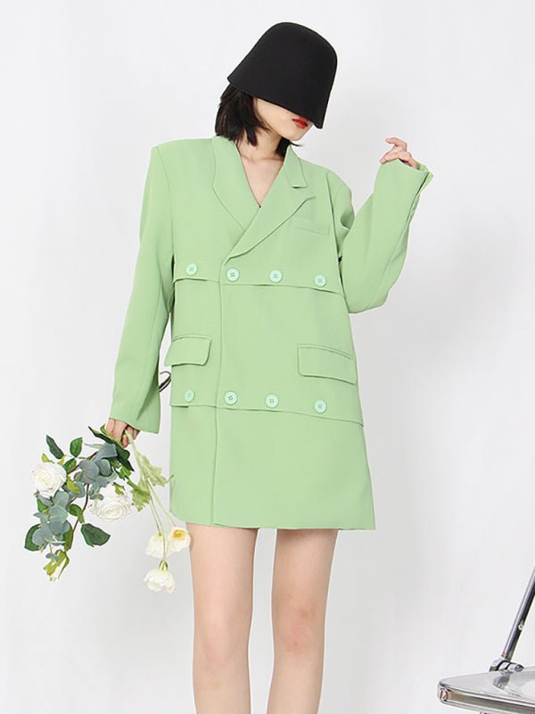 Fashion Mogul Bright Green Blazer