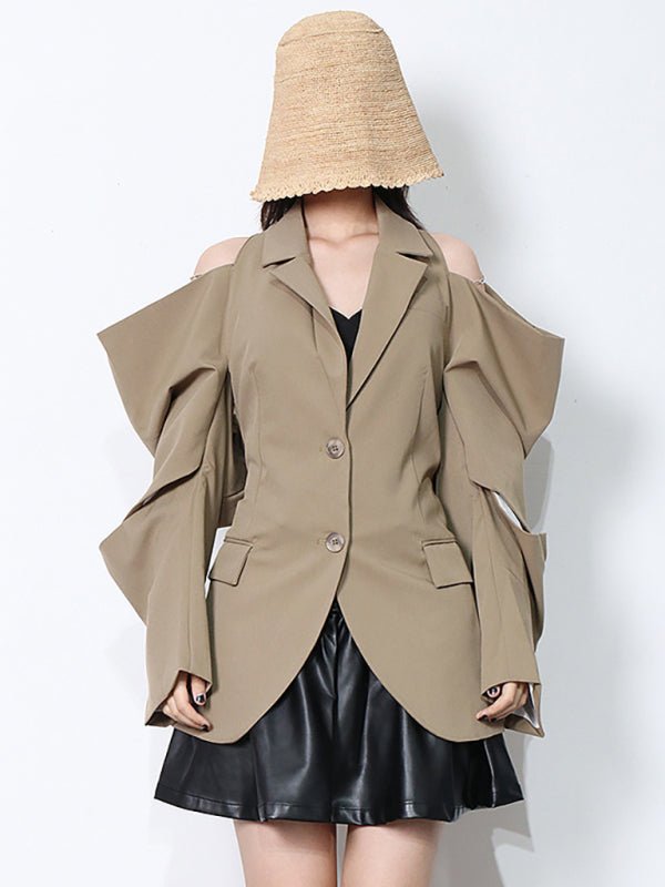 Designer Fashion Slit Blazer
