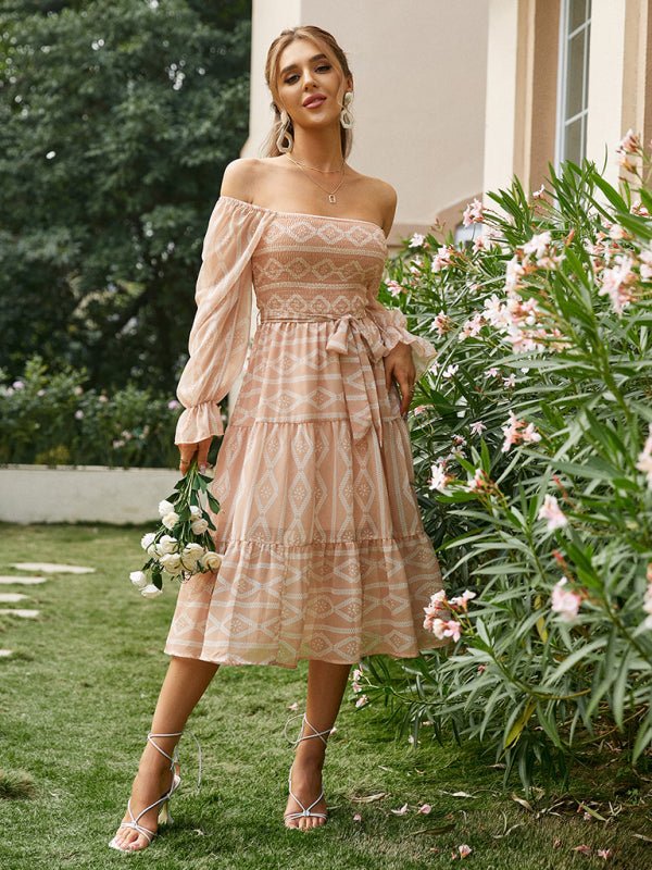Bride's Bestie Lace-Up Dress