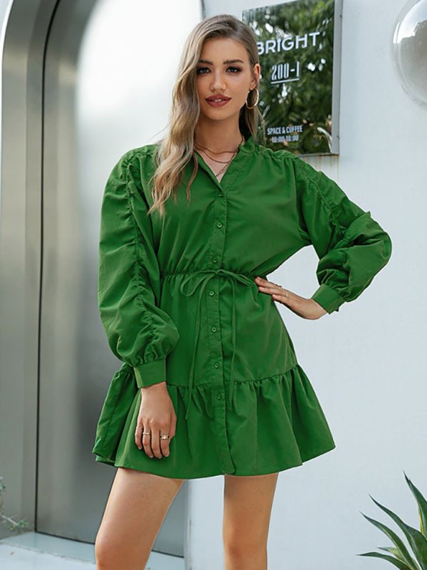 Andrea Pleated Elegant Fashion Dress
